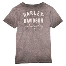 96224-23vw Harley WOMEN&#39;S THROTTLE  LACE-UP TEE - BLACK BEAUTY